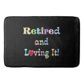 Entmüde und liebend! badematte (Vorderseite)