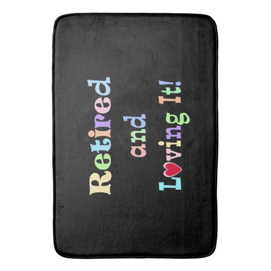 Entmüde und liebend! badematte (Vorderseite Vertikal)