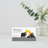 Entnahme von Förderflächen Visitenkarte (Stehend Vorderseite)