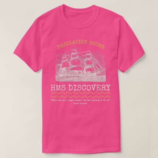 Entolation Sound HMS DISCOVERY T-Shirt (Design vorne)
