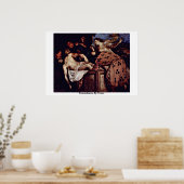 Entombation durch Tizian Poster (Küche)