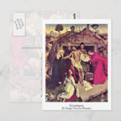 Entombation von Rogier Van der Weyden Postkarte (Vorne/Hinten)