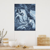 Entombment des Jesus-Drucks Poster (Küche)