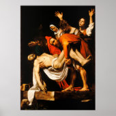 Entombment of Christ - Caravaggio Poster (Vorne)