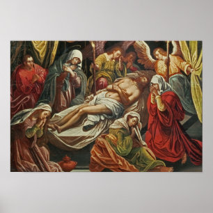 Entombment von Christus, Villabranca Poster