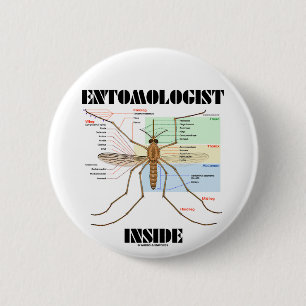 Entomologe-Innere (Moskito-Anatomie) Button