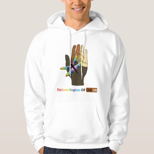 Entomologen des Farbzeichens Hoodie (Vorderseite)