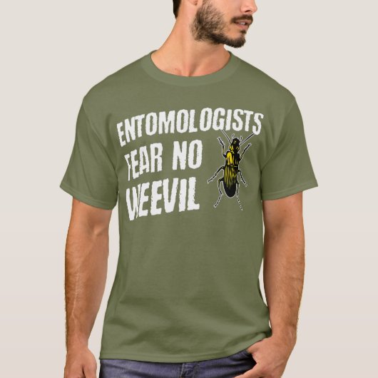 Entomologen fürchten sich vor lautem Funny Beetle  T-Shirt (Vorderseite)