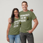 Entomologen fürchten sich vor lautem Funny Beetle  T-Shirt (Unisex)