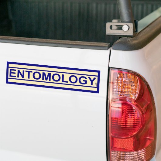 Entomologie-Abteilung Autoaufkleber (Auf Lkw)