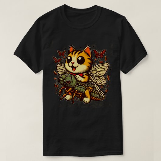 Entomologie Cicada Lover Cicada Fest 2024 Broods X T-Shirt (Design vorne)