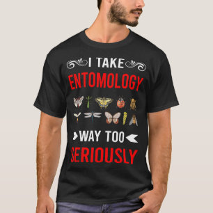 Entomologie Entomologe Insekt Insekten Käfer Fehle T-Shirt