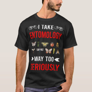 Entomologie Entomologe Insekt Insekten Käfer Fehle T-Shirt