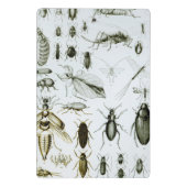 Entomologie-Insekten Mini Klemmbrett (Rückseite)