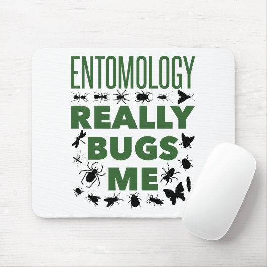 Entomologie schlägt mir wirklich einen lustigen En Mousepad (Mit Mouse)