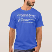 Entomologin Definition Funny Entomology Science T-Shirt (Vorderseite)