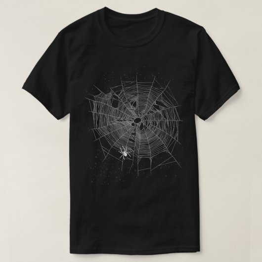 Entomologin Gift Idea Cobweb Spider T-Shirt (Design vorne)