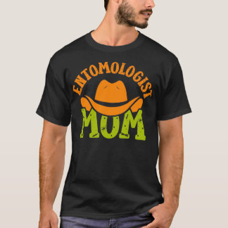 Entomologin Mama Job Entomology Team Insekten T-Shirt