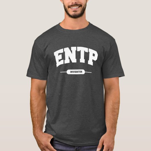 ENTP - Universitätsstil T-Shirt (Vorderseite)