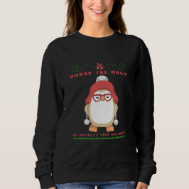 Entpacken Sie den Zauber des Royalty Free Holidays Sweatshirt