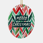 Entpacken Sie Ihre wahre Weihnachtszeit Keramik Ornament (Rechts)