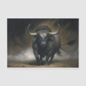 Entpacken von Bull Seidenpapier (Vorderseite)