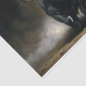 Entpacken von Bull Seidenpapier (Ausschnitt)