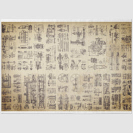 Entpackpapier für Dampfmechaniken Seidenpapier