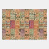 Entpackpapier für Pferde oder Sammelpapier Geschenkpapier Set (Vorderseite)