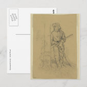 Entpackte Kavallerie Postkarte (Vorne/Hinten)