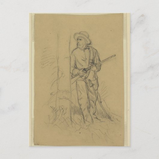 Entpackte Kavallerie Postkarte (Vorderseite)
