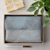 Entpackte Texturierte Blues Hintergrund-Imitate be Seidenpapier (Geschenk)