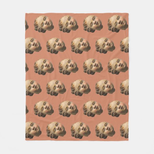 Entpackter Cherub Fleecedecke (Vorderseite)