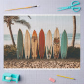 Entpacktes Tissue Paper von Surfbrettern Seidenpapier (Basteln)