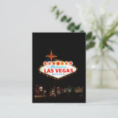 Entra Vegas Iluminado Postkarte (Stehend Vorderseite)