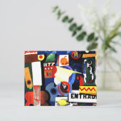Entrada - Amadeo de Souza-Cardoso Postkarte (Stehend Vorderseite)