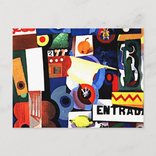 Entrada - Amadeo de Souza-Cardoso Postkarte (Vorderseite)