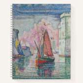 Entrance of La Rochelle Harbor, Paul Signac Notizblock (Vorderseite)