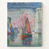 Entrance of La Rochelle Harbor, Paul Signac Notizblock (Rückseite)