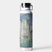 Entrance of La Rochelle Harbor, Paul Signac Trinkflasche (Rückseite)