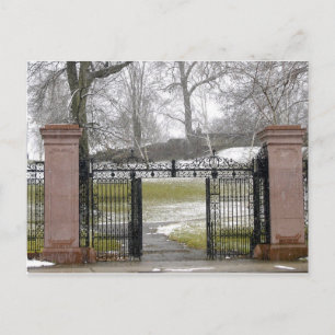 Entrance to Mellon Park, Pittsburgh, PA Postkarte