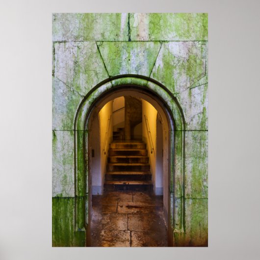 Entrance To Underground Salt Mine Poster (Vorne)