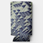 Enträtseln Sie die Illusion - Permutation Maze Lab Selters Dosenkühler (Rückseite)