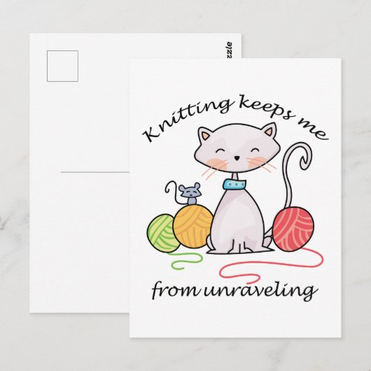 enträtselnd postkarte (Vorne/Hinten)