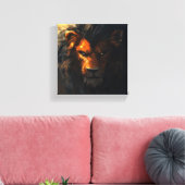 Entre Leões Leinwanddruck (Insitu (Wohnzimmer))