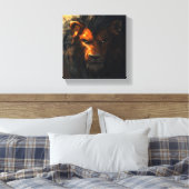 Entre Leões Leinwanddruck (Insitu (Schlafzimmer))