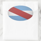 Entre Rios Ovaler Aufkleber (Tasche)