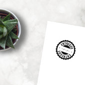 Entregue, portugiesische Briefmarke aus Kautschuk Gummistempel