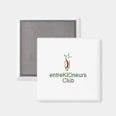 entreKIDneurs Club Magnet (Vorderseite/Rückseite)