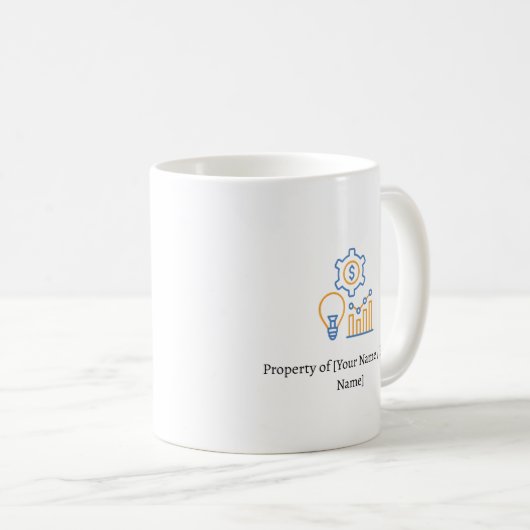 Entrepreneur Definition Personalized Kaffeetasse (VorderseiteRechts)